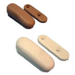 Turn Button and Plate Beige
